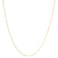Collar de Cadena Clásica de Caja de Oro Amarillo Sólido de 14K - 16 Pulgadas
