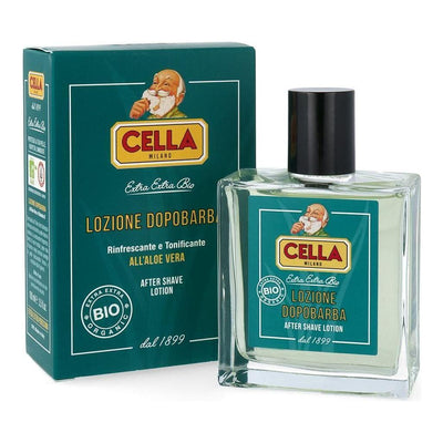 Cella Organic After Shave Lotion with Aloe Vera - 100 ml