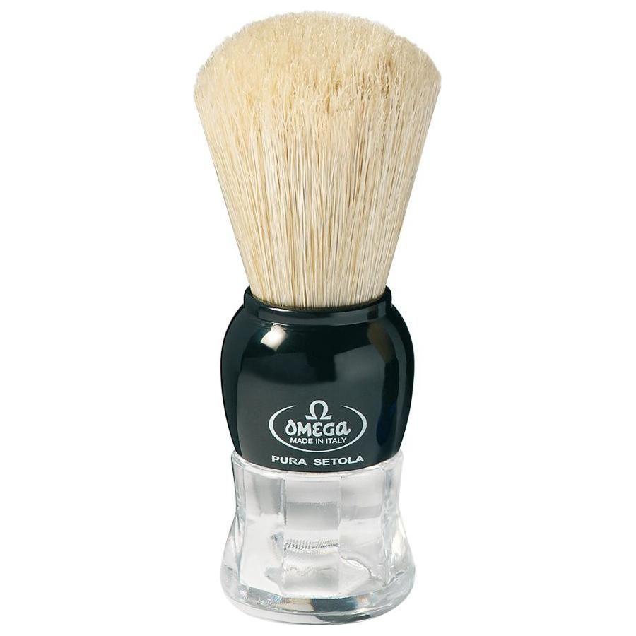 Omega Pure Bristle Shaving Brush - Assorted Colors