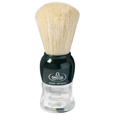 Omega Pure Bristle Shaving Brush - Assorted Colors