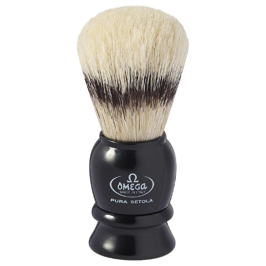 Brosse à raser Omega en poils de porc #13522