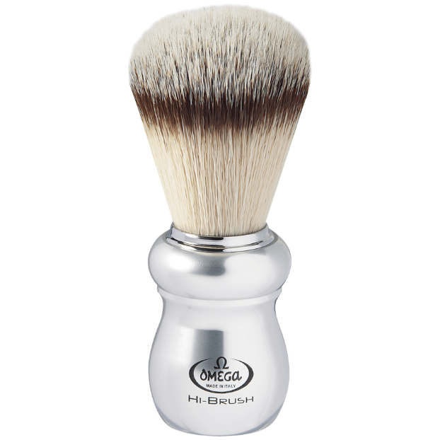 Brosse à raser Omega Heavy Aluminum Hi-Brush #0146652