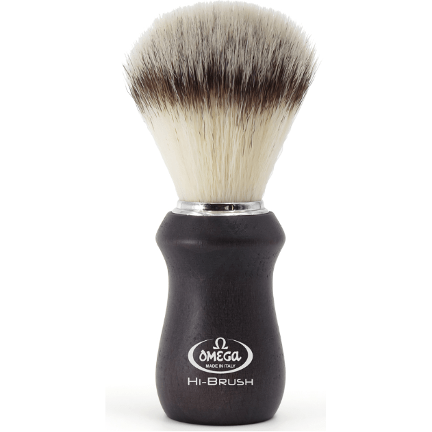 Brocha de Afeitar Sintética Omega Hi-Brush Fiber