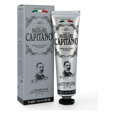 Pasta del Capitano Pasta de Dientes de Carbón 75 ml