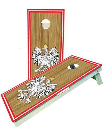Premium Polish Eagle Cornhole Boards - Built to Last - Korvel