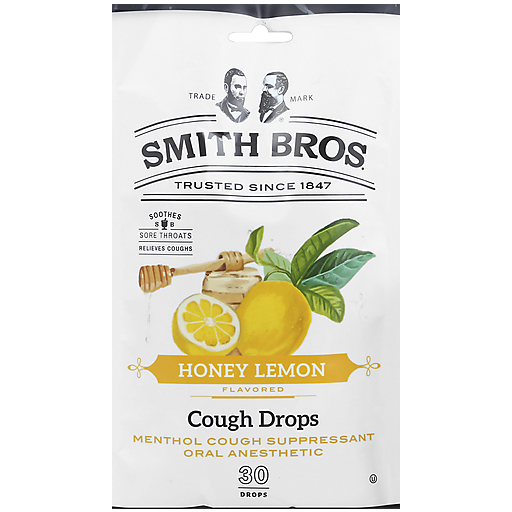 Smith Brothers Honey Lemon Cough Drops