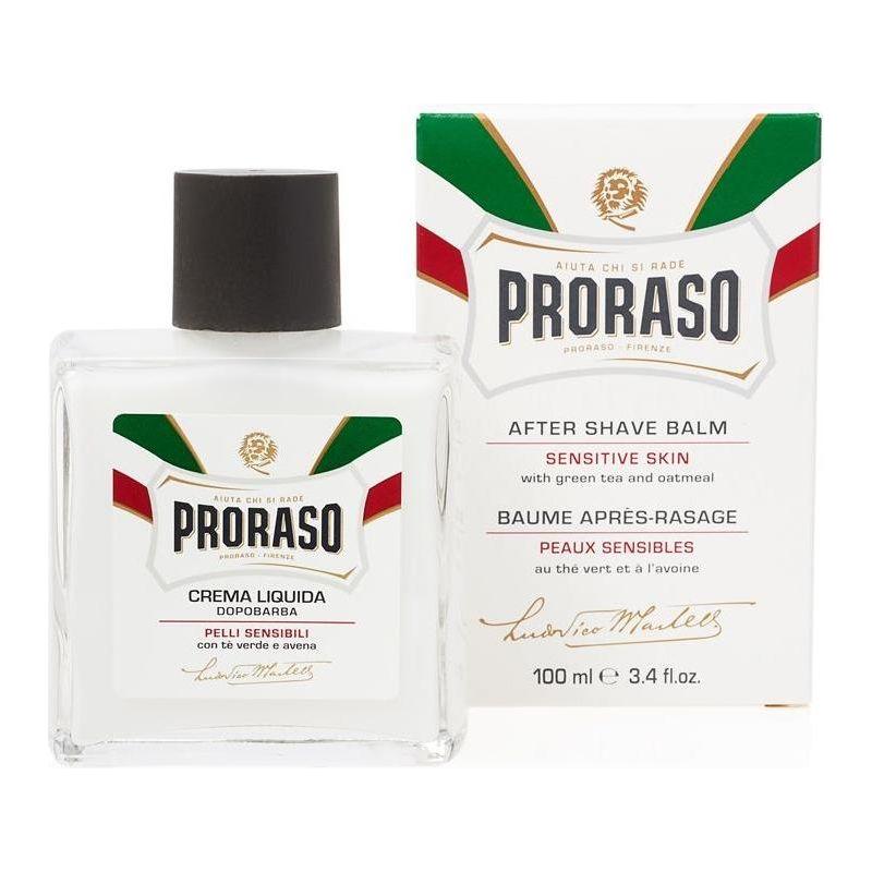 Proraso Anti-Irritation Liquid After Shave Cream with Green Tea & Oatmeal - 3.38 Oz