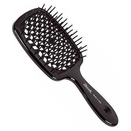 Janeke Black Hair Brush - Travel Size