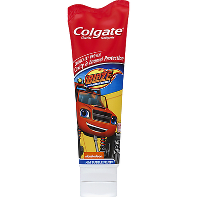 Pasta de Dientes con Flúor Colgate Blaze - Sabor a Fruta Burbujeante Suave