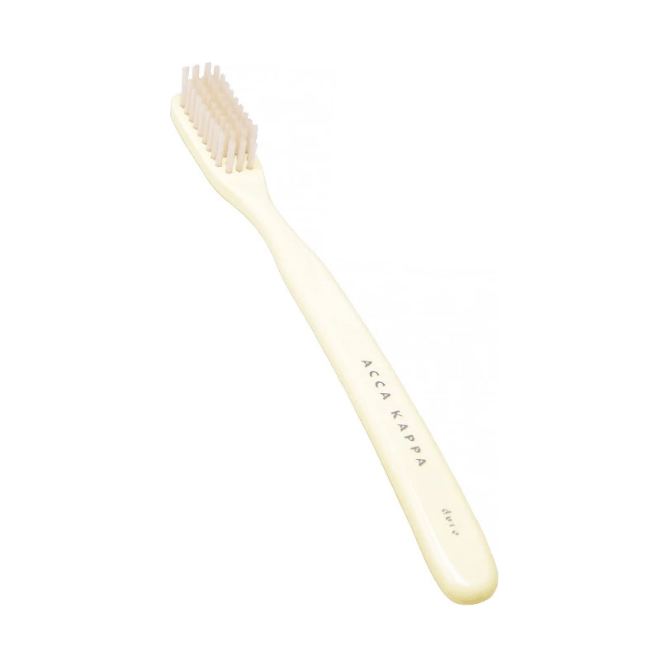 Brosse à dents Acca Kappa Vintage Collection - Poils durs blancs