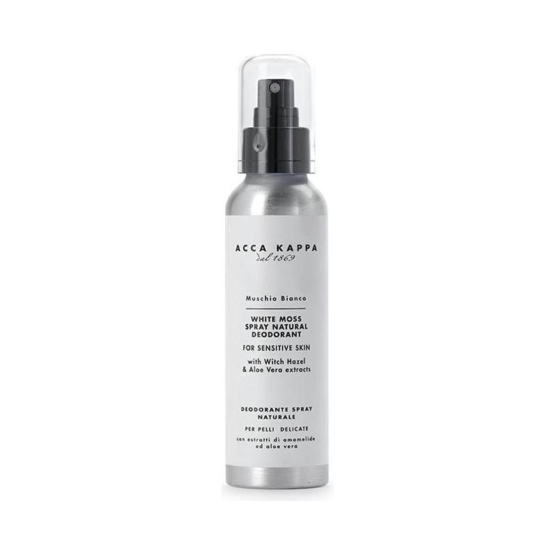 Spray Déodorant Naturel Acca Kappa White Moss 4,2 Oz