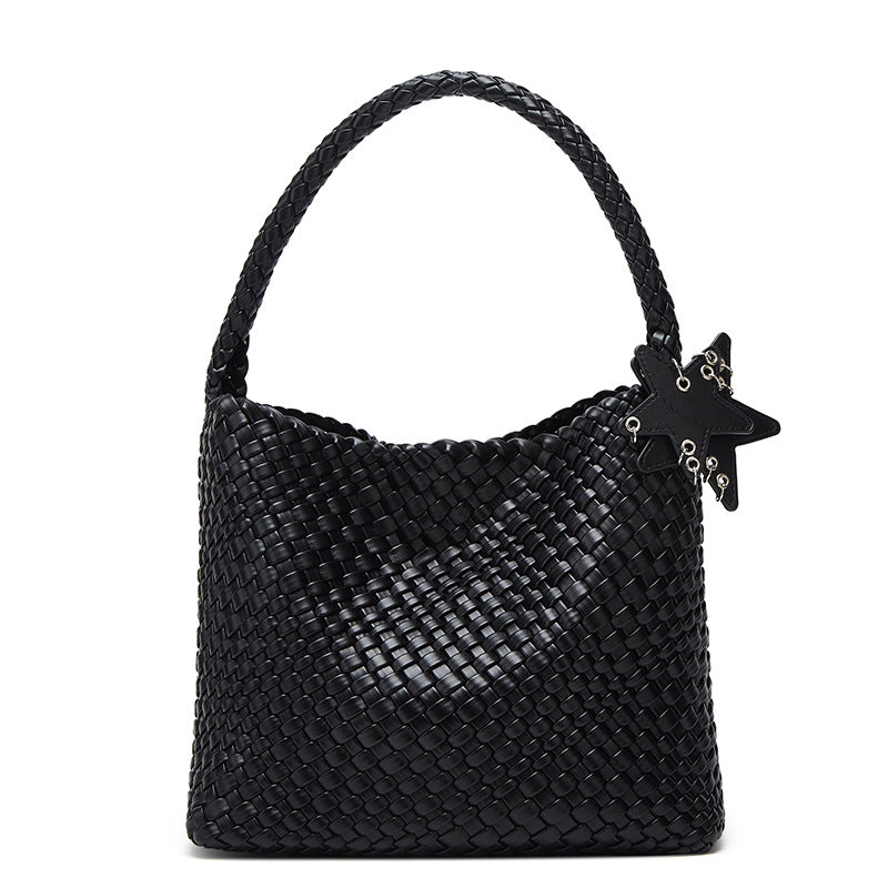 Premium Hand-woven Shopper Bag with Large Capacity