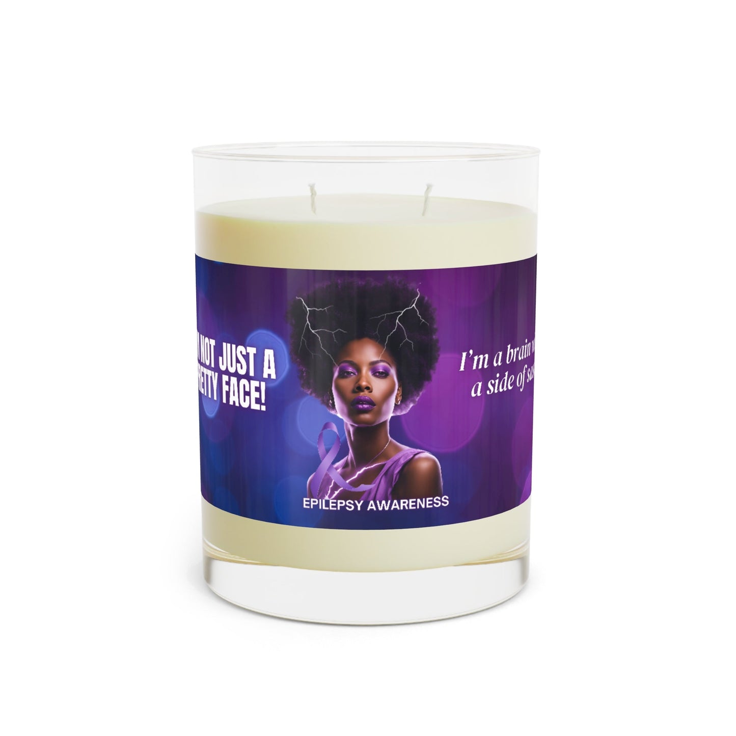 Bougie Parfumée Sassy Brain - 11oz Verre Complet