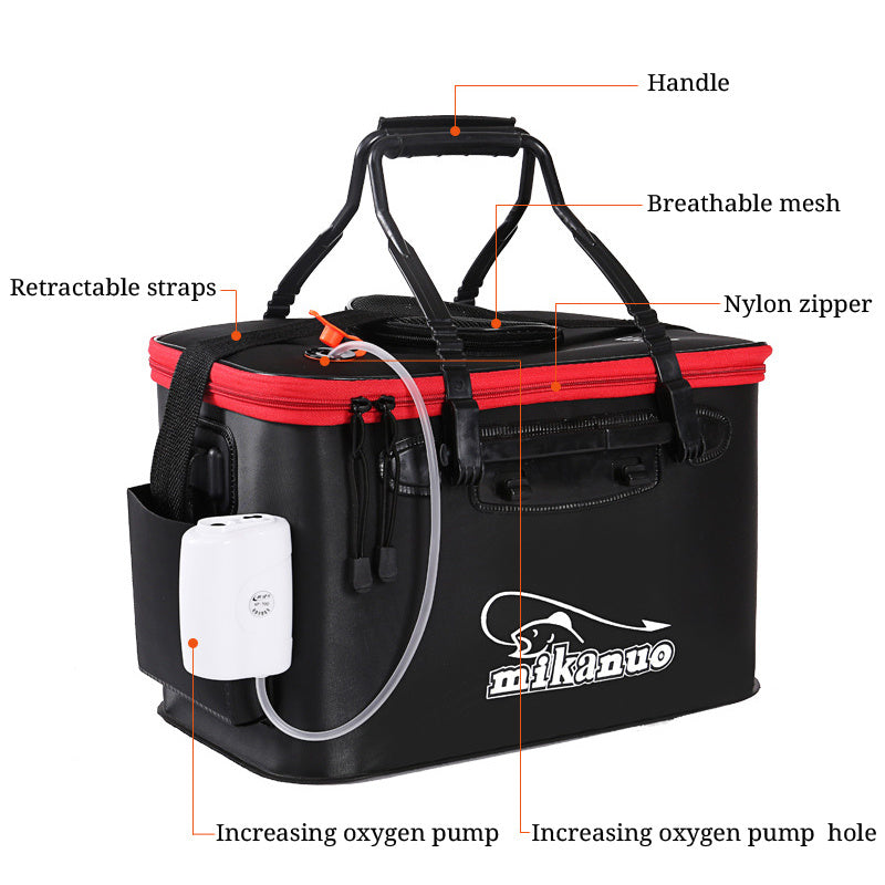 EVA Portable Fishing Bag - Collapsible Live Fish Storage