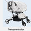Fashionable Pet Dog Cats Four Wheeled Cart Lightweight Foldable Separable When Going Out Small Medium-Sized Pets Dog Stroller - Korvel