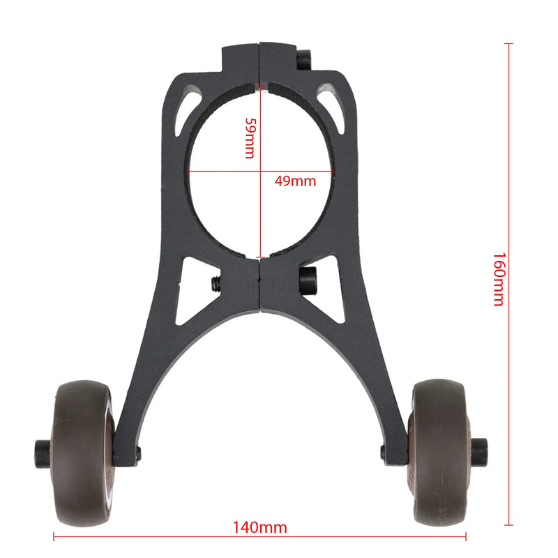 Handstand For Xiaomi M365 1S Pro Electric Scooter For Ninebot F40 F30 F20 Auxiliary Wheel Bracket Folding Bracket Wheel - Korvel