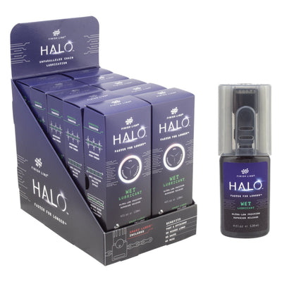 Finish Line Halo Wet Lubricant - 4 oz Squeeze Bottle (10 Pack)