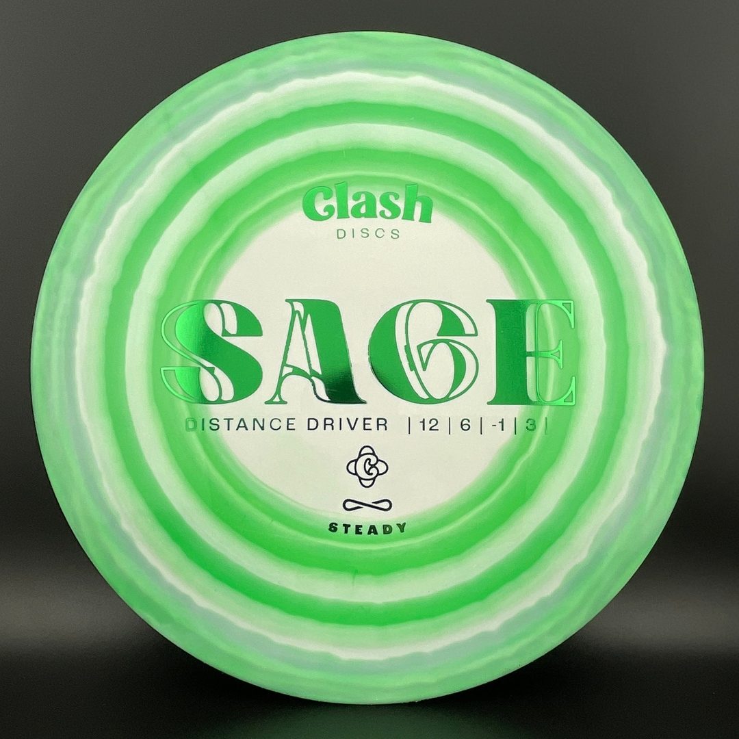 Steady Ring Sage - First Run Disc Golf Driver