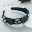 Hair Hoop Fashion Retro Baroque Crystal Head Hoop Korean High-End Hair Accessories Korean Version Of The Hair Cave - Korvel