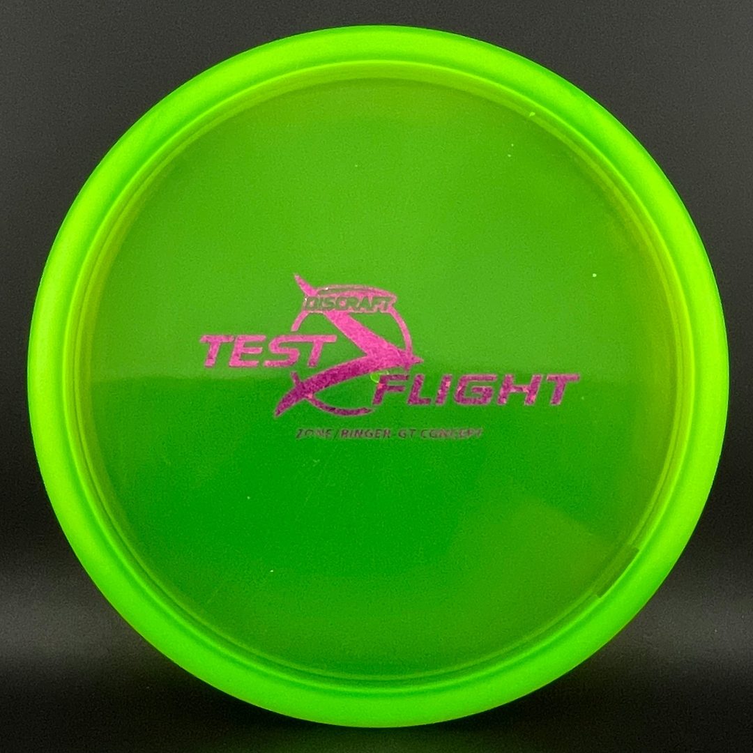 Discraft Zone Ringer GT Test Flight - Disque de Disc Golf Premium