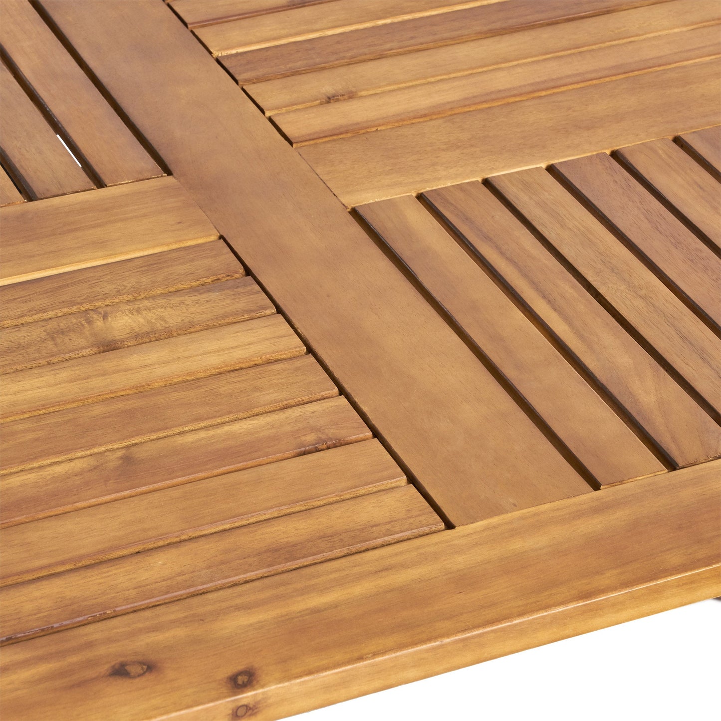 Acacia Wood 70" Dining Table - Korvel