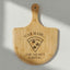 Engraved Bamboo Pizza Board - Cat Hair Secret Topping