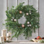22" BERRY/EUCALYPTUS/PINECONE WREATH - Korvel