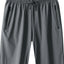 Shorts actifs à cordon pour hommes grandes tailles