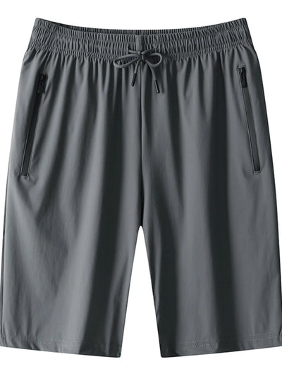 Shorts actifs à cordon pour hommes grandes tailles