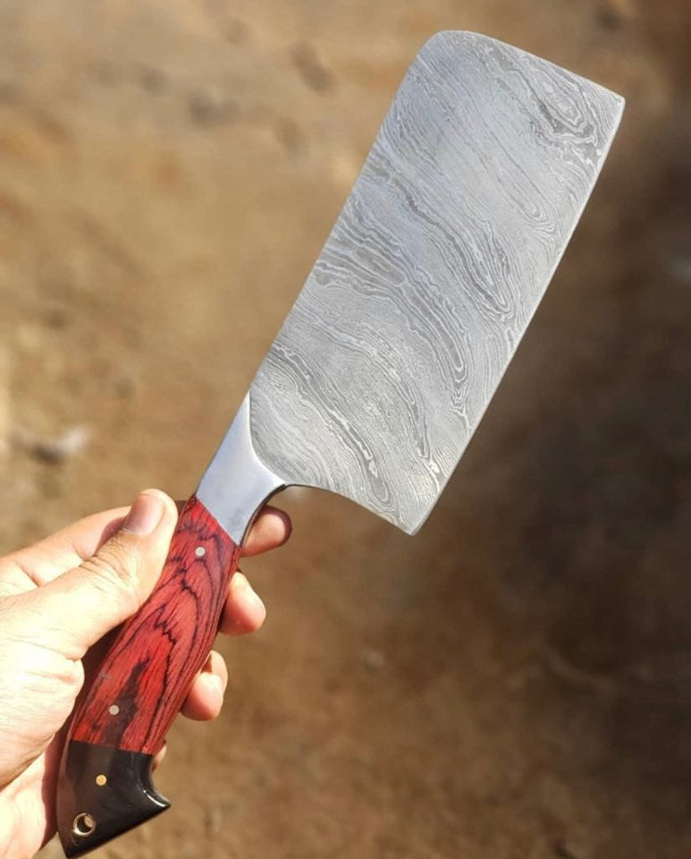 Premium 8-Piece Damascus Steel Chef's Knife Collection - Korvel