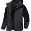 Premium Outdoor Waterproof Winter Jacket with Detachable Hat