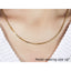 Chaîne classique en or jaune 14K de 1,6 mm