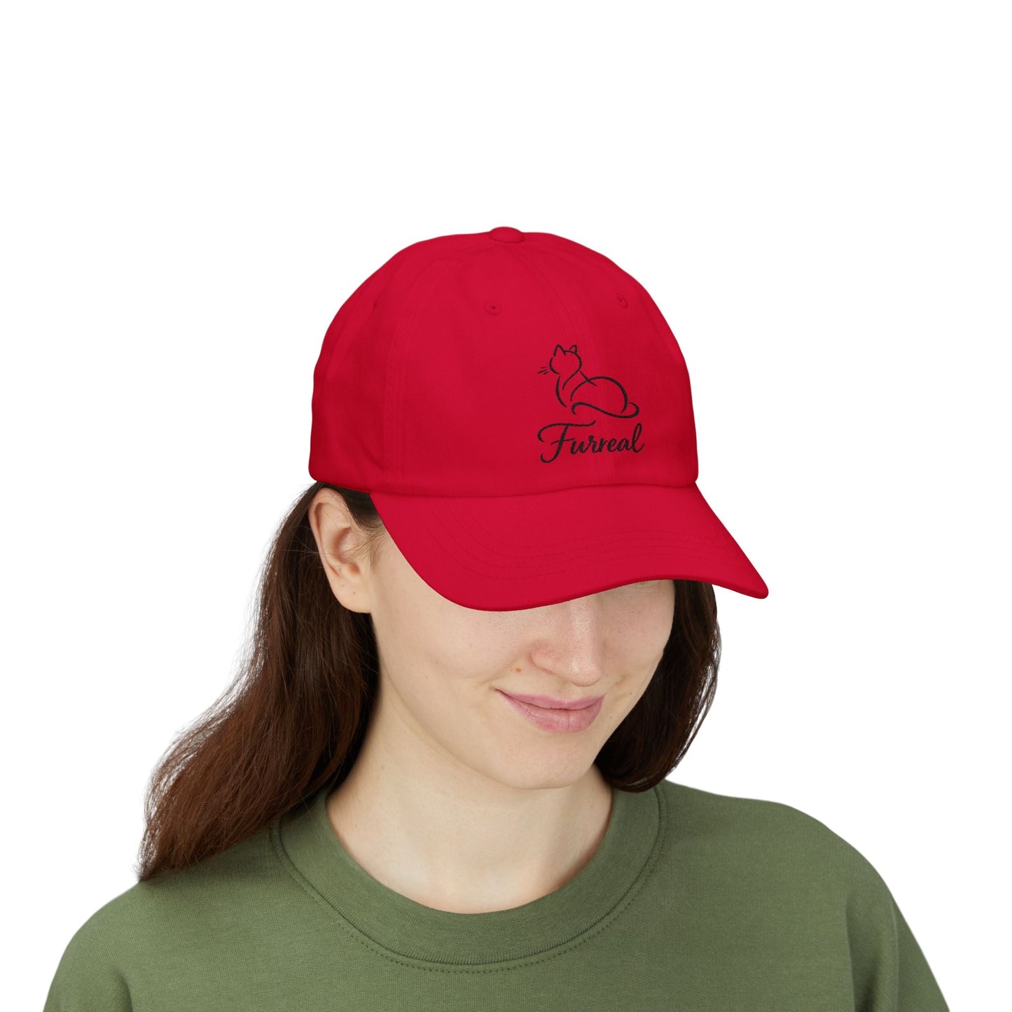 Gorra Furreal Dad – Gorra de béisbol minimalista para amantes de los gatos