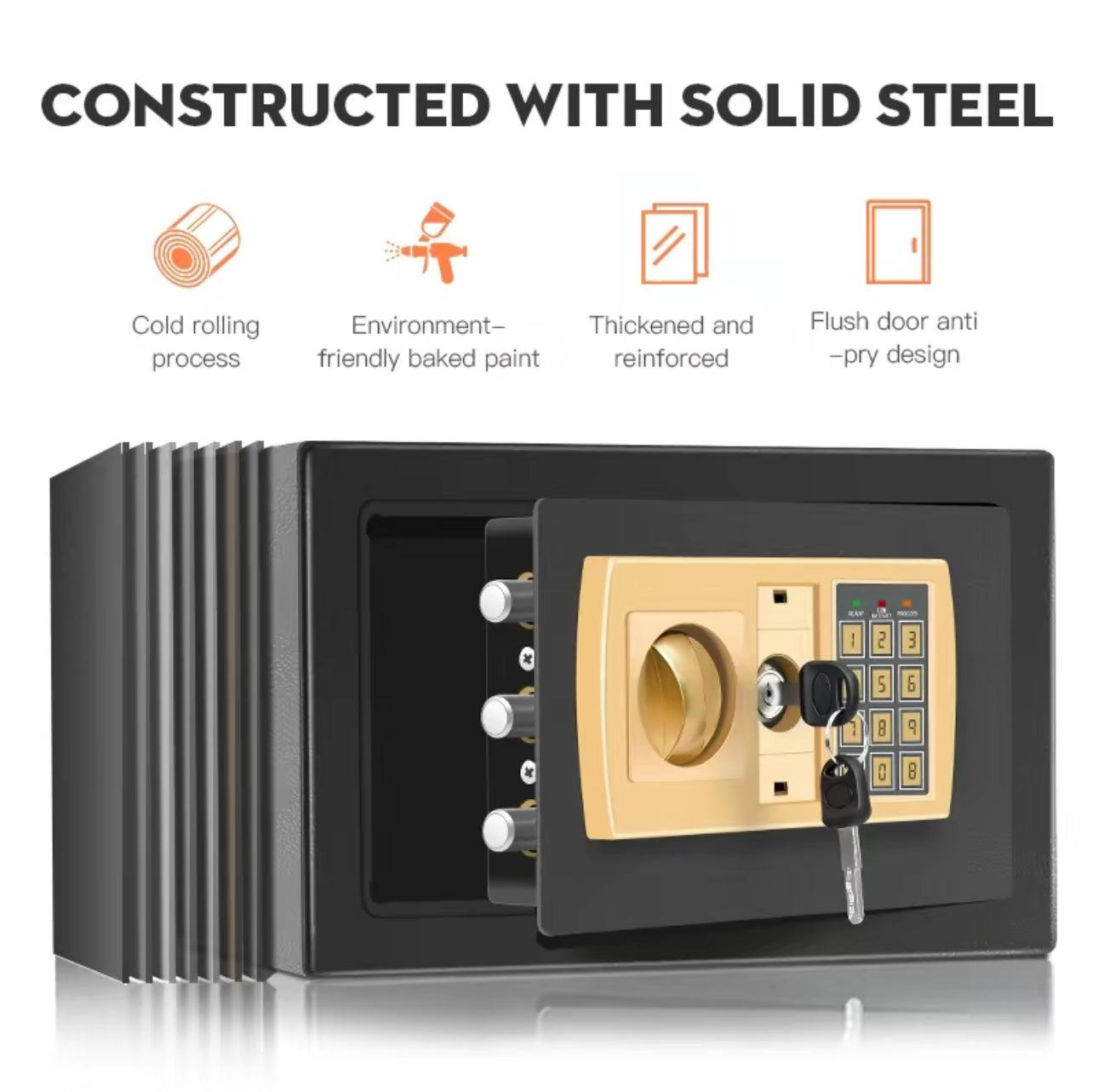 SecureVault Safe Box - Korvel