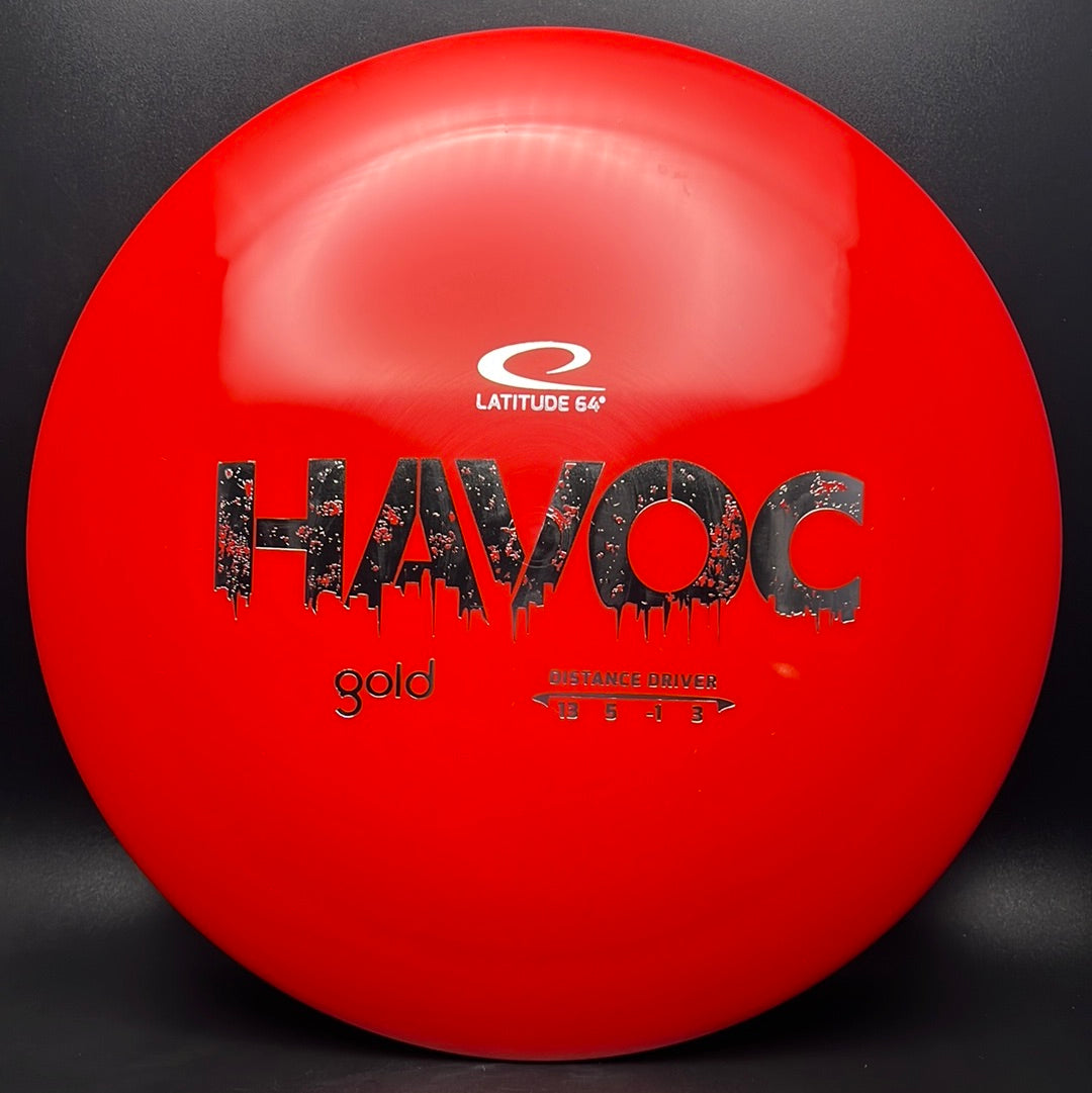 Gold Havoc Disc Golf Driver