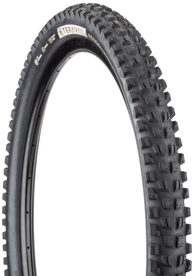 Teravail Kessel Tire - 29 x 2.5 Tubeless Folding Black