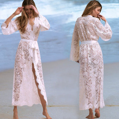 Elegant Lace Cover-Up for Beach and Pool