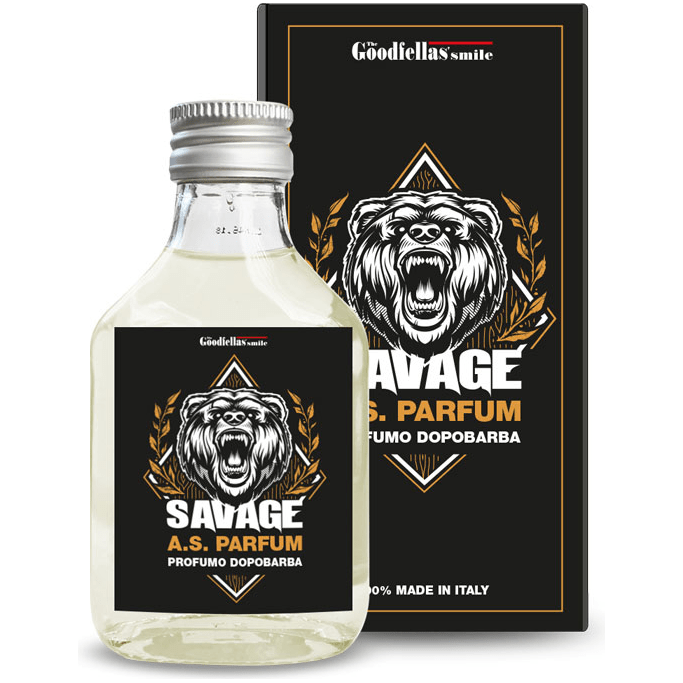 El Splash Aftershave Savage de The Goodfellas' Smile