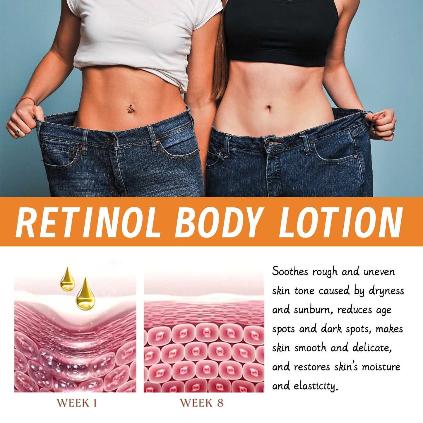 Premium Retinol Body Bar for Moisturizing and Firming