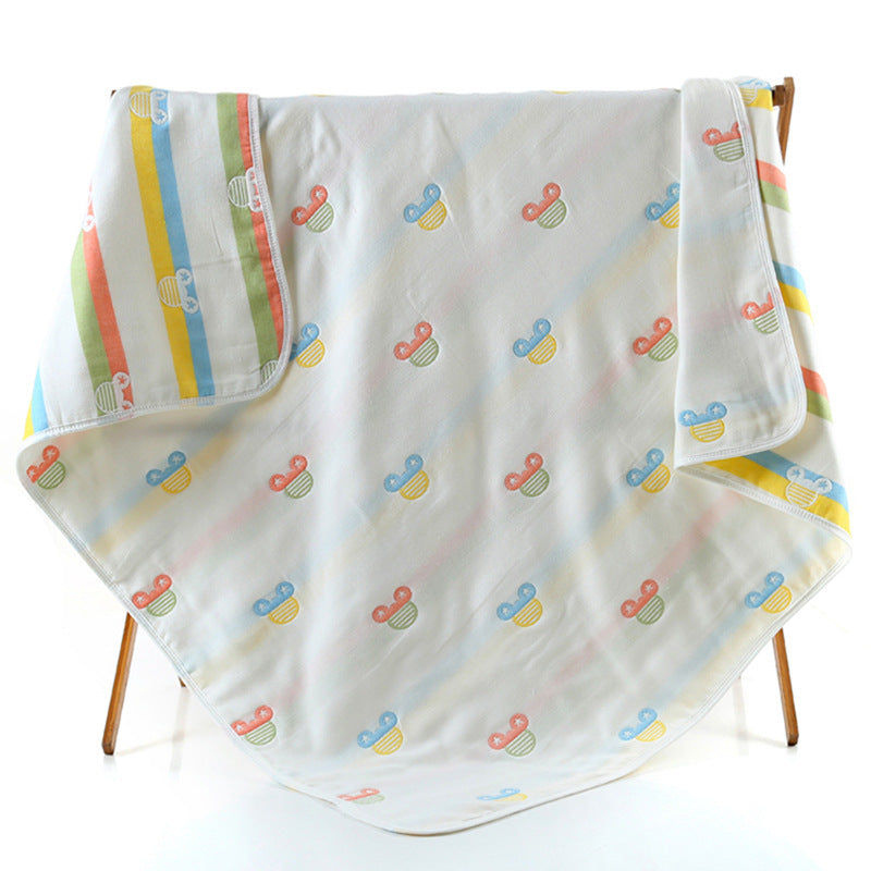 Manta de Recepción Premium 100% Algodón - 110x110cm