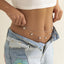 Tassel Butterfly Pendant Double layer Waist Chain for Women's Sexy Street Photography Single circle Metal Body Chain - Korvel