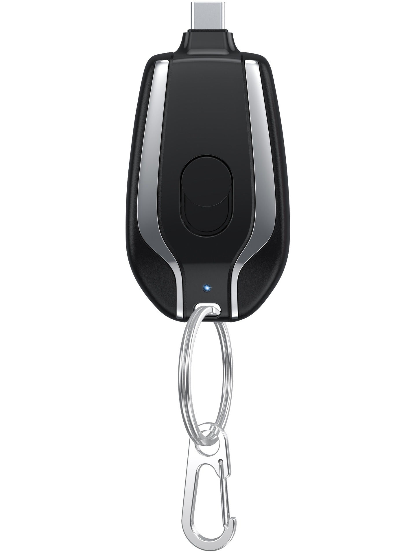 Mini Keychain Power Bank Wireless Compact and Portable 1500mAh Mah Emergency Power Supply Emergency Mobile Power Supply - Korvel