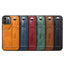 For iPhone 14ProMax Mobile Phone Case Apple iPhone 14Pro Plug-In Card Leather Case Wrist With Back Cover Type Protective Case - Korvel
