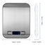 5/10KG Digital Kitchen Scale Stainless Steel Portable Kitchen Food Scale LED Display Electronic Jewelry Baking Weight Scales - Korvel