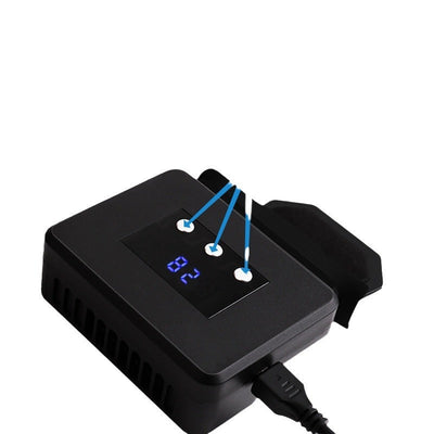 Suitable for switch host heatsink switch game console base with temperature display and cooling fan - Korvel