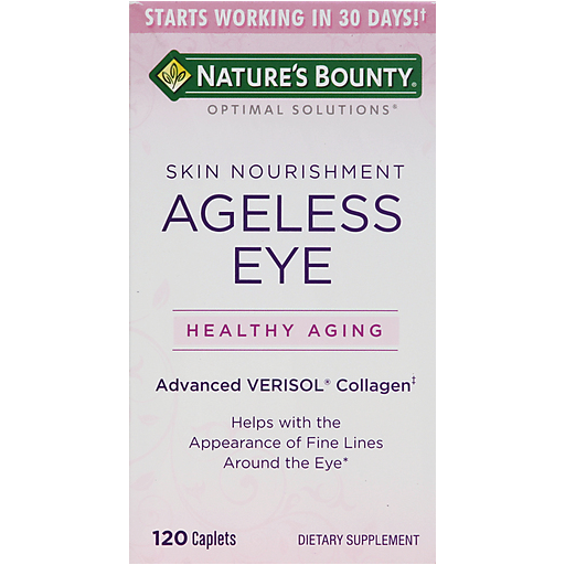Caplets pour les yeux sans âge de Nature's Bounty Optimal Solutions