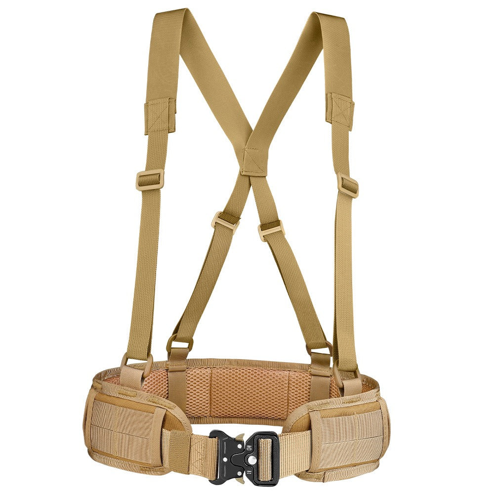 Multi Functional Quick Disassembly Tactical Belt Waist Cover Outdoor Training Cobra Belt Nylon Waist Belt Suit - Korvel