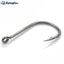 Hameçons de pêche circulaires en acier au carbone Rompin - Taille #2-15, 50 pièces
