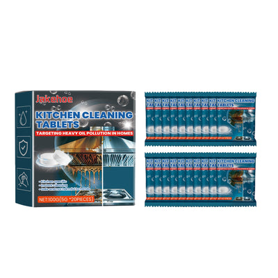 Effervescent Cleaning Tablets for Kitchen & Bathroom