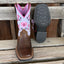 Botas para Niños Wild Bloom Ariat - Marrón Desgastado y Lavanda Mística